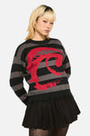 Dangerfield - Eye On You Knit - black-grey