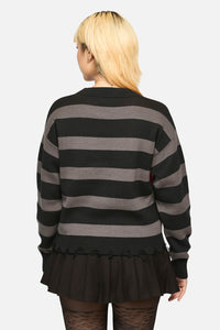Dangerfield - Eye On You Knit - black-grey