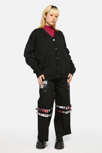 Dangerfield - Ready To Rot Grunge Cardigan - black