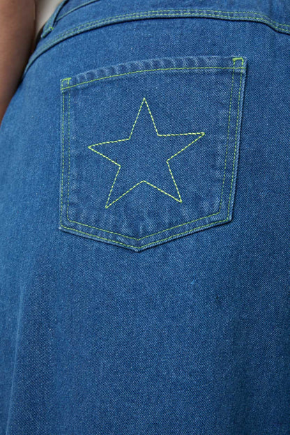 Dangerfield - Curve Bandit Denim Jeans - blue