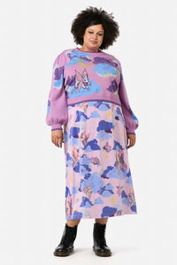 Dangerfield - Curve Goodnight Bunny Knit - lavender