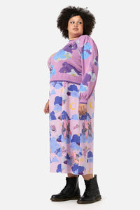 Dangerfield - Curve Goodnight Bunny Knit - lavender