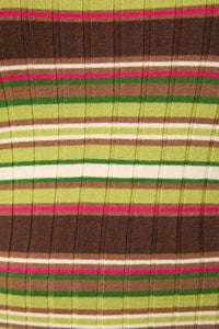 Dangerfield - Curve Homily Stripe Knit Top - multi
