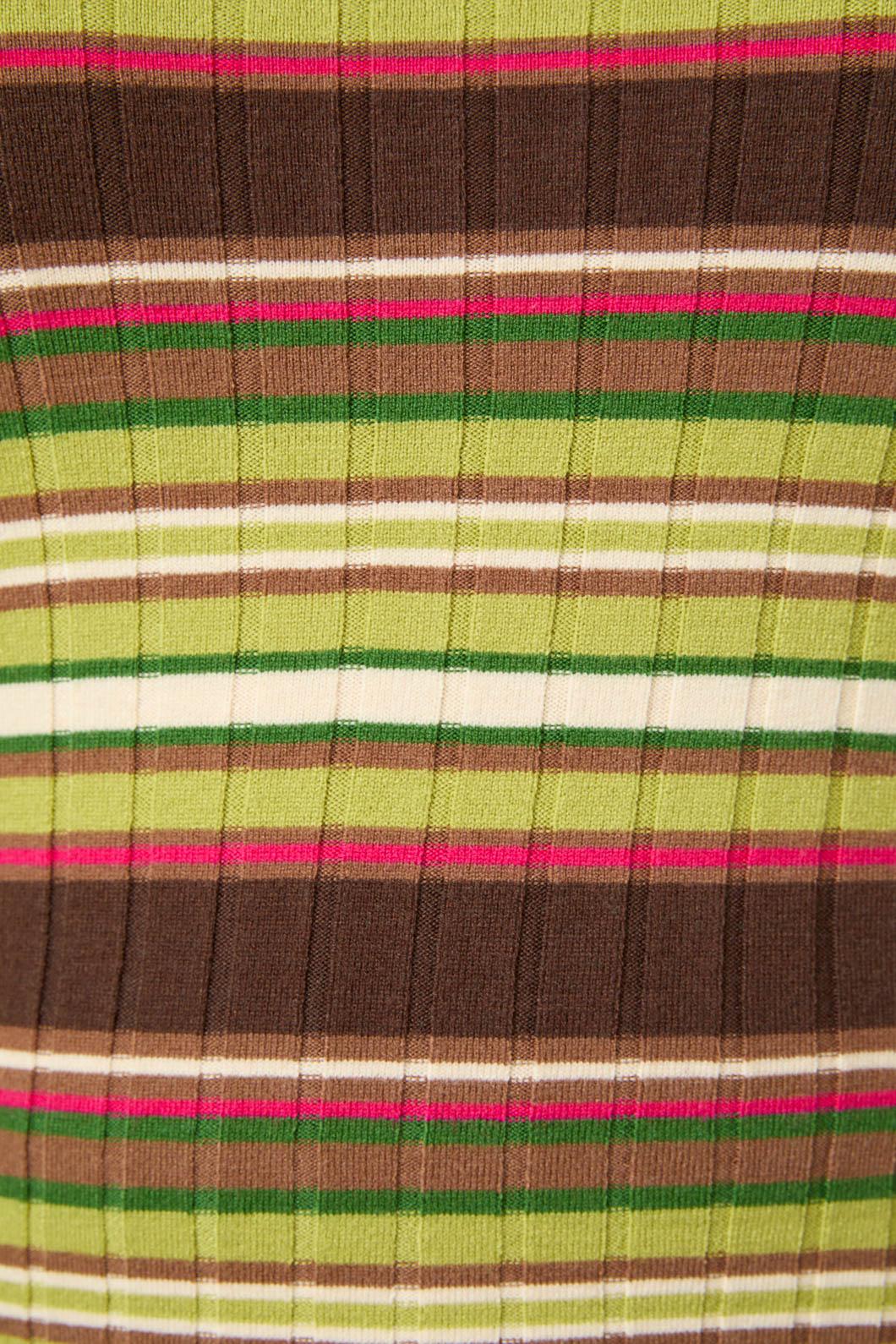 Dangerfield - Curve Homily Stripe Knit Top - multi