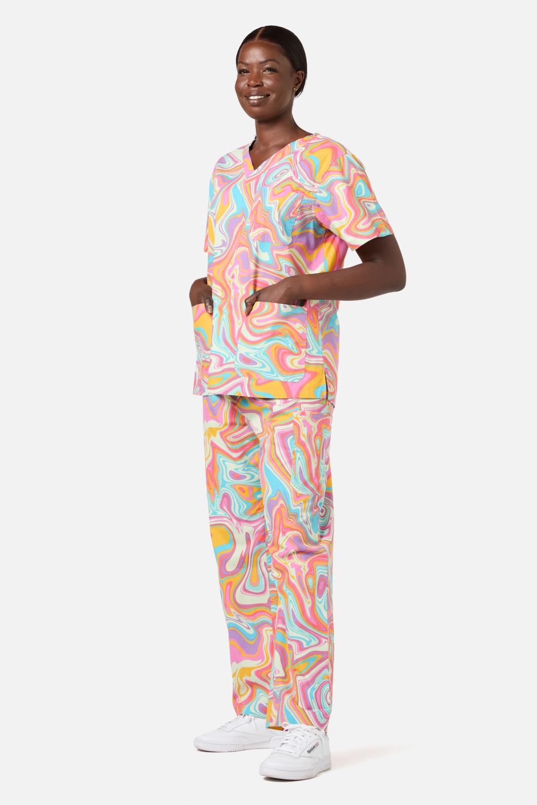 Scrubs With Love - Rise & Shine Scrub Set - multi