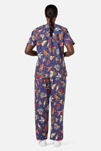 Scrubs With Love - Land Down Under Scrub Set - navy
