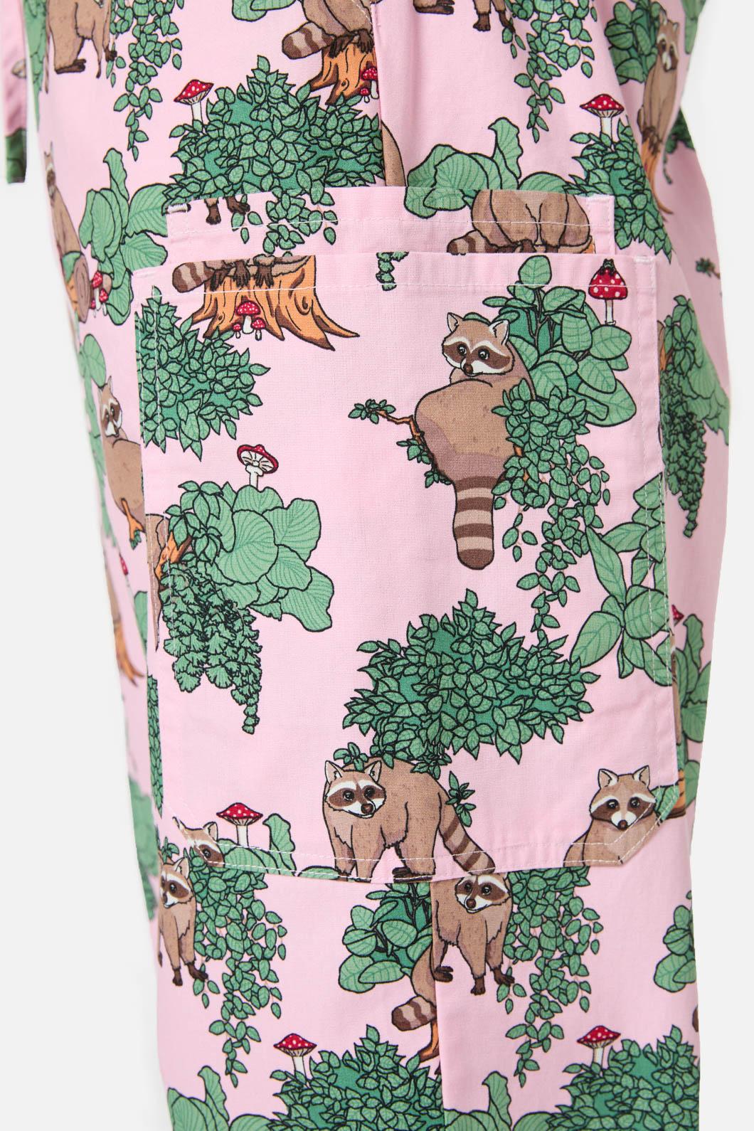 Scrubs With Love - House Of Raccoon Scrub Set - pink