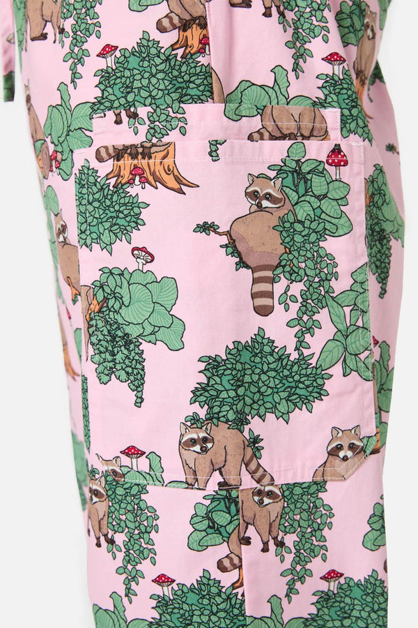 Scrubs With Love - House Of Raccoon Scrub Set - pink