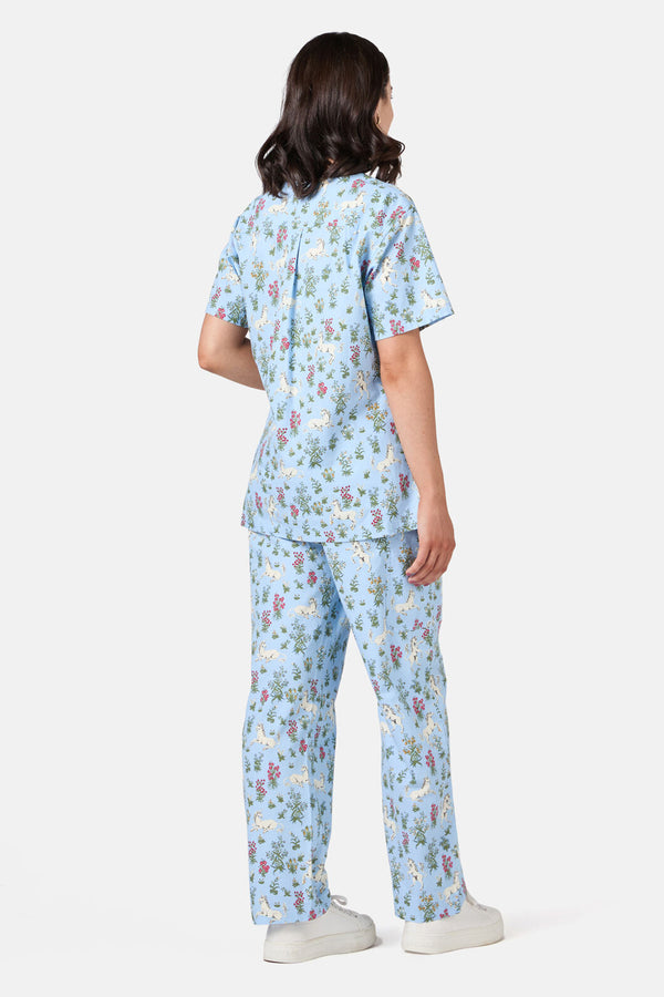 Dangerfield - Blessing Scrub Set - blue