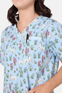 Dangerfield - Blessing Scrub Set - blue