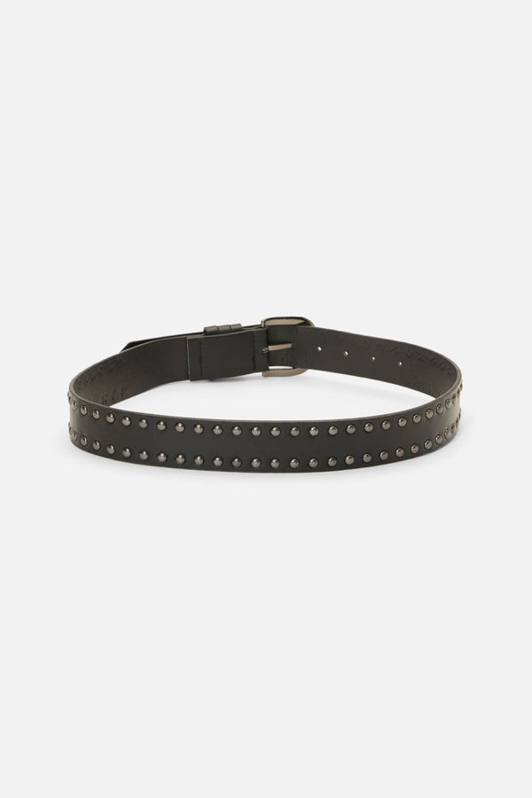 Dangerfield - Round Stud Belt - black