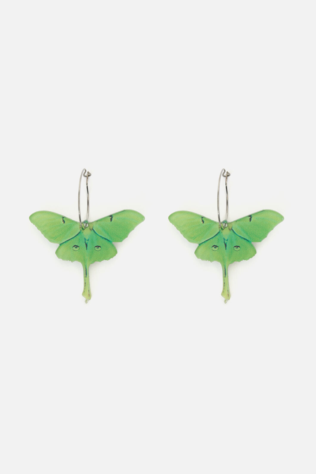 Dangerfield - Moth Earrings - green