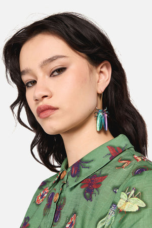 Dangerfield - Cicada Earrings - gold