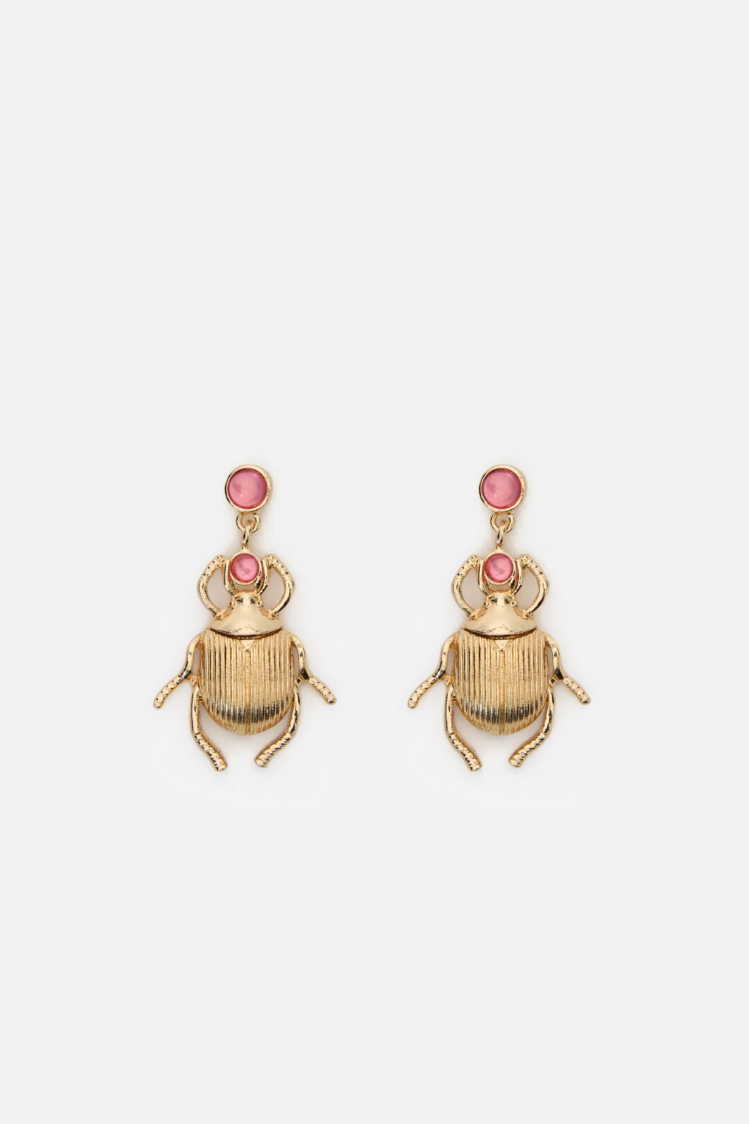 Dangerfield - Beetle Earrings - gold