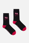 Dangerfield - Rococo Life Spider Sock - black