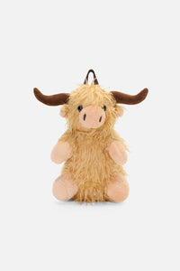 Dangerfield - Highland Cow Backpack - tan