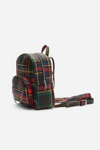 Dangerfield - Anarchic Tartan Chain Backpack - black