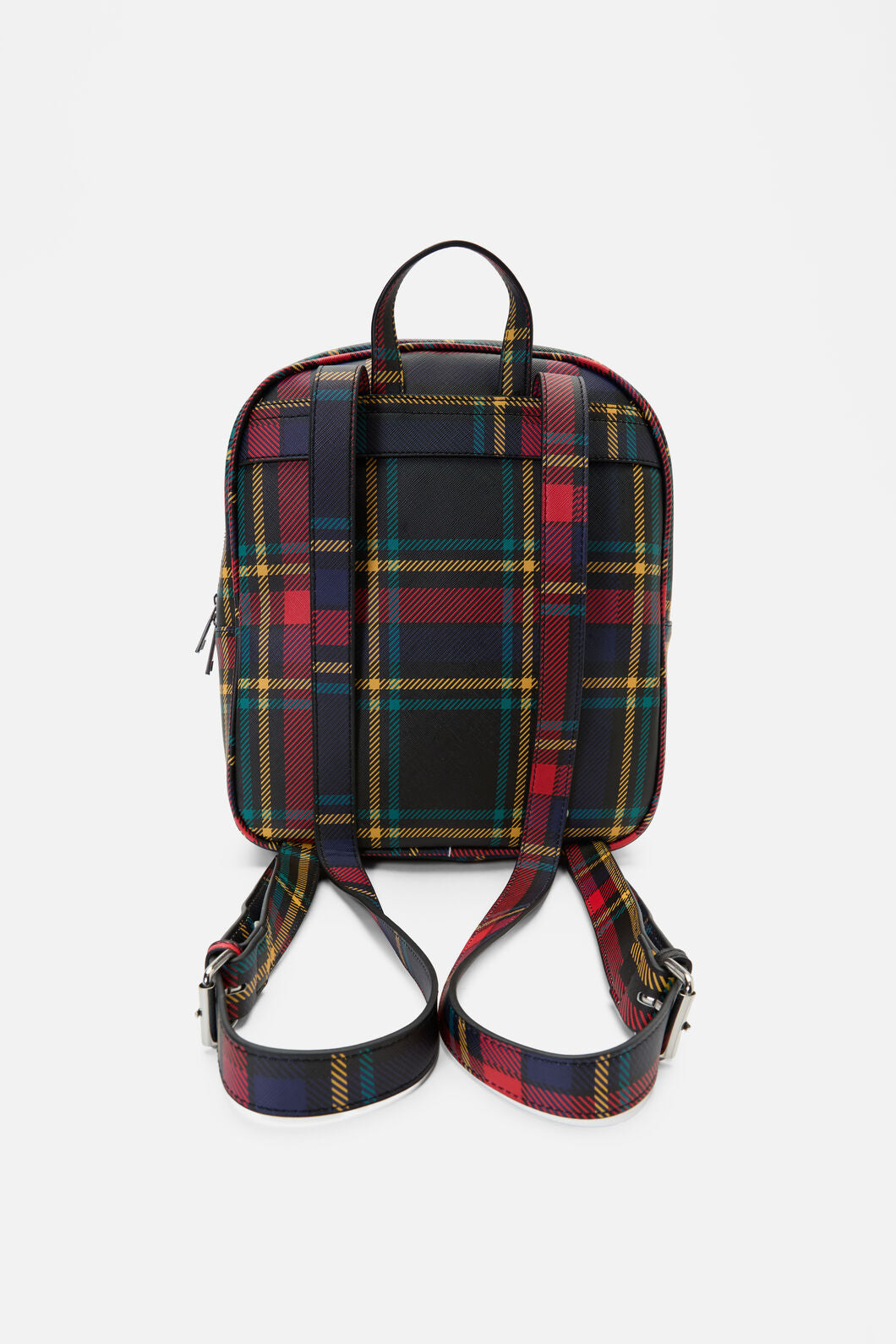 Dangerfield - Anarchic Tartan Chain Backpack - black