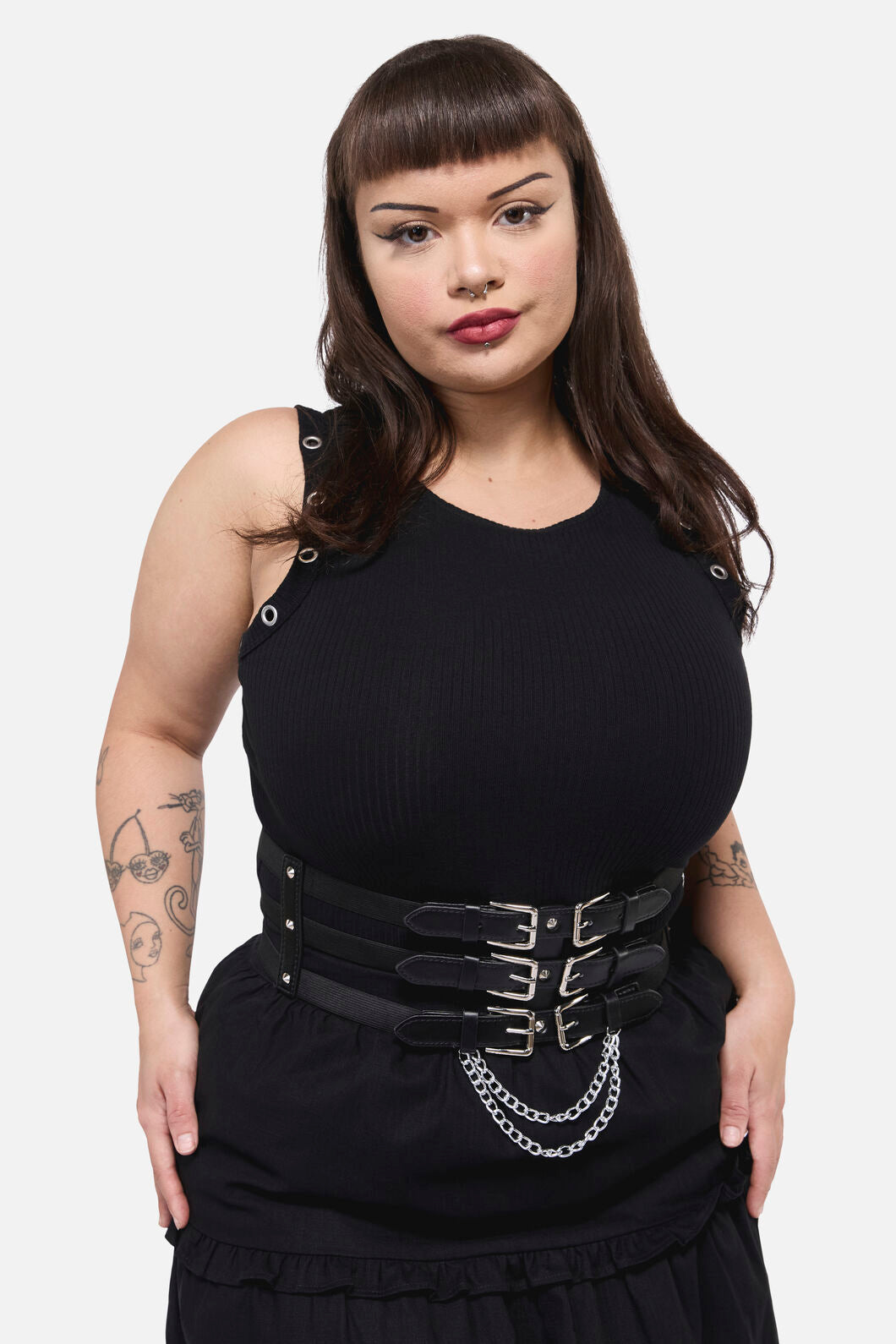 Dangerfield - Triple Waist Belt - black