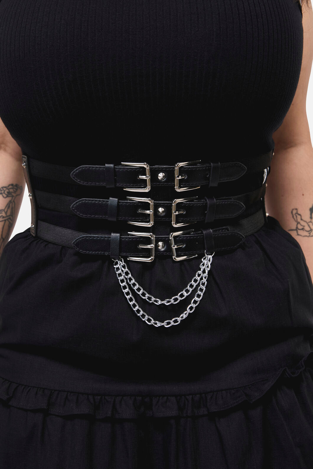 Dangerfield - Triple Waist Belt - black