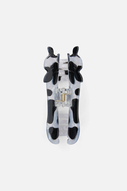 Dangerfield - Cow Claw Clip - black-white