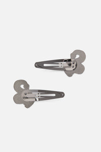 Dangerfield - Lawless Snake Hair Clips - black