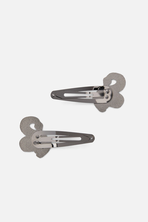 Dangerfield - Lawless Snake Hair Clips - black