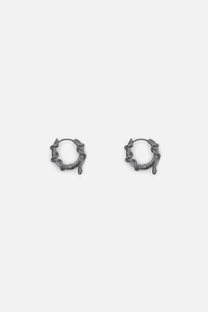 Dangerfield - Snake Hoops - silver