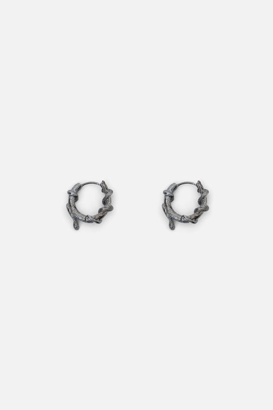 Dangerfield - Snake Hoops - silver