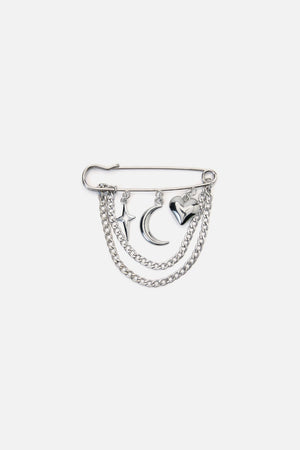 Dangerfield - Celestial Kilt Pin - silver