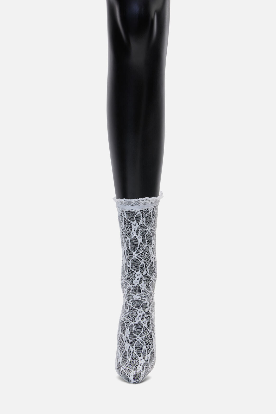 Dangerfield - White Lacey Lace Sock - white