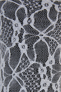 Dangerfield - White Lacey Lace Sock - white