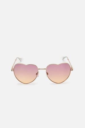 Dangerfield - Pink Heart Sunglasses - pink
