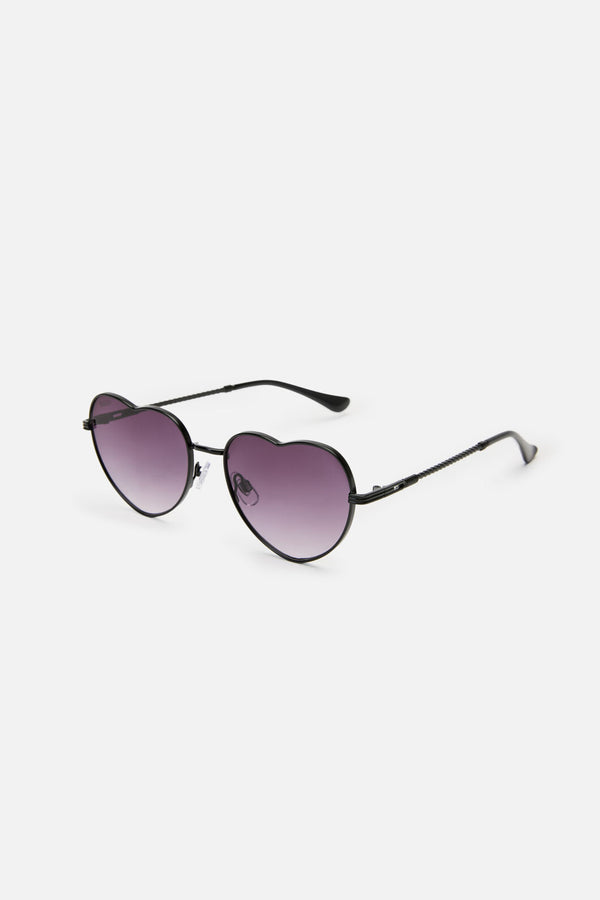 Dangerfield - Black Heart Sunglasses - black