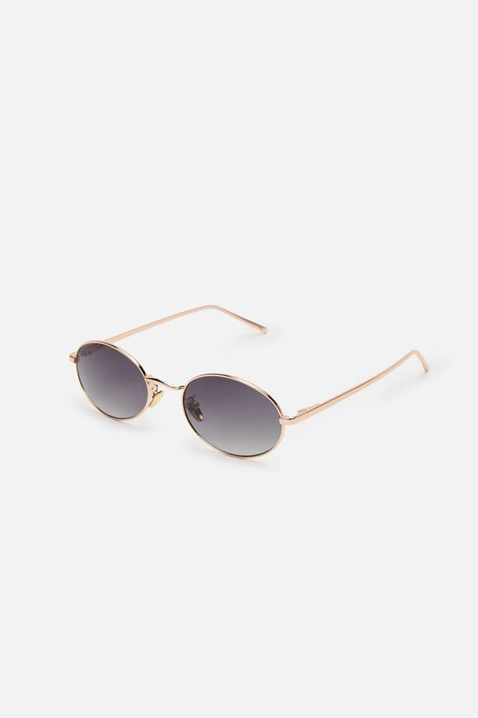 Dangerfield - 90s Metal Frame Sunglasses - gold