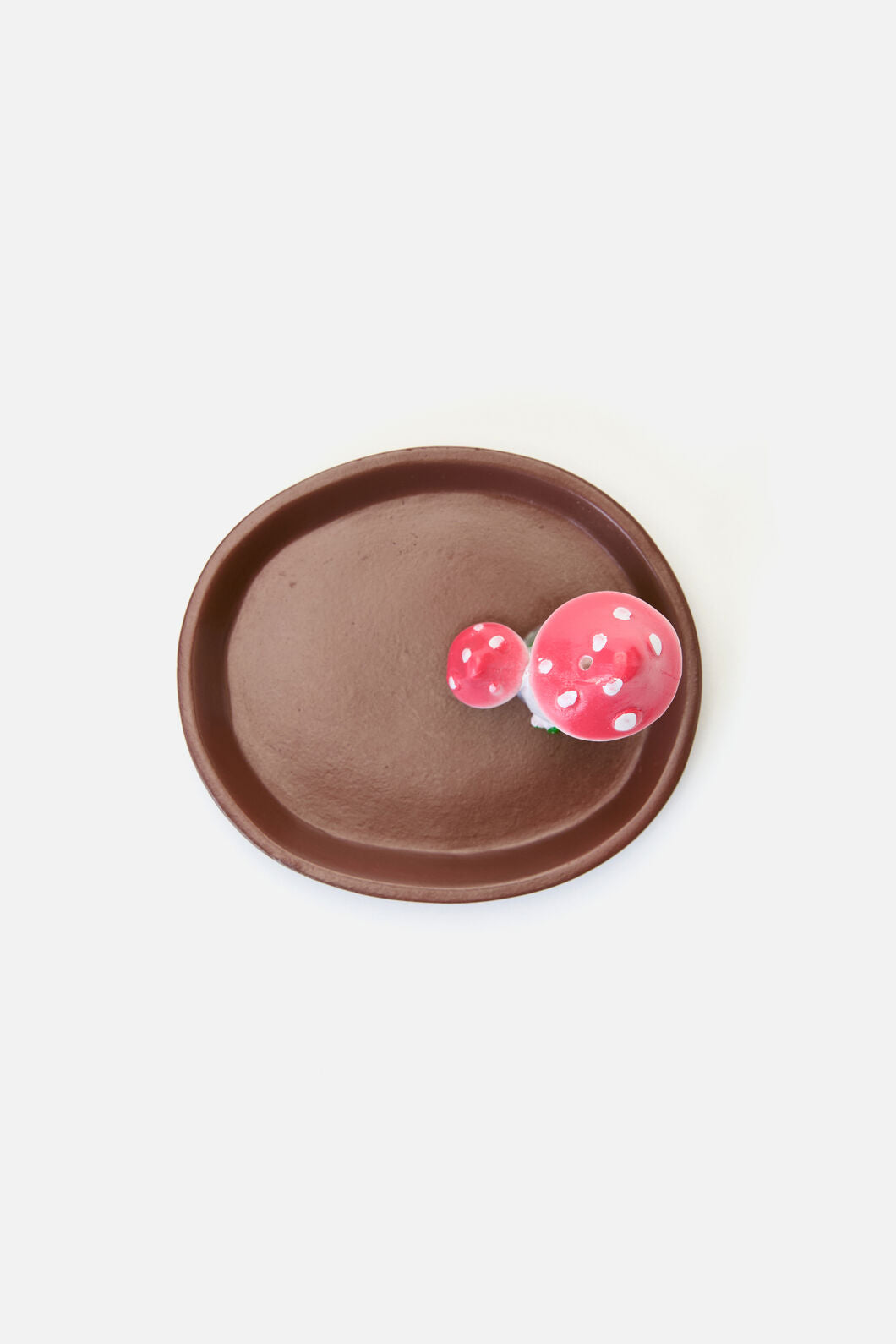 Dangerfield - Mushroom Incense Holder - red-white