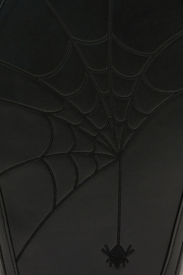 Dangerfield - Spiderweb Coffin 2 Way Backpac - black