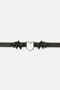 Dangerfield - Bat Wing Choker - black