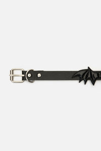 Dangerfield - Bat Wing Choker - black