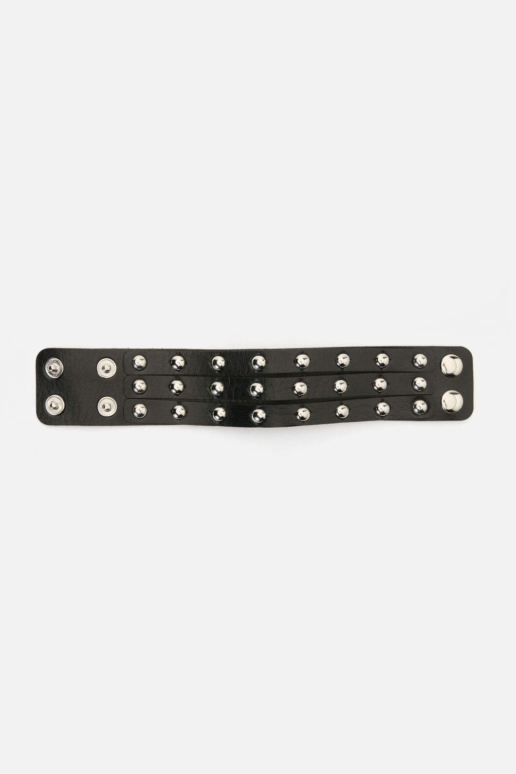 Dangerfield - Round Stud Wrist Band - black