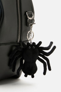Dangerfield - Plush Spider Bag Charm - black