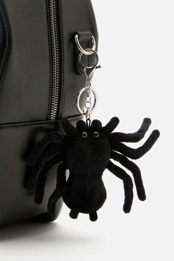 Dangerfield - Plush Spider Bag Charm - black