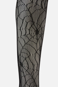 Dangerfield - Spiderweb Fishnet Tights - black