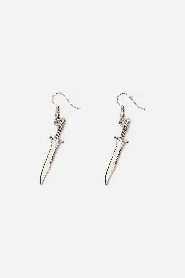 Dangerfield - Dagger Earrings - silver
