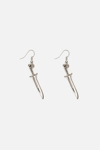 Dangerfield - Dagger Earrings - silver