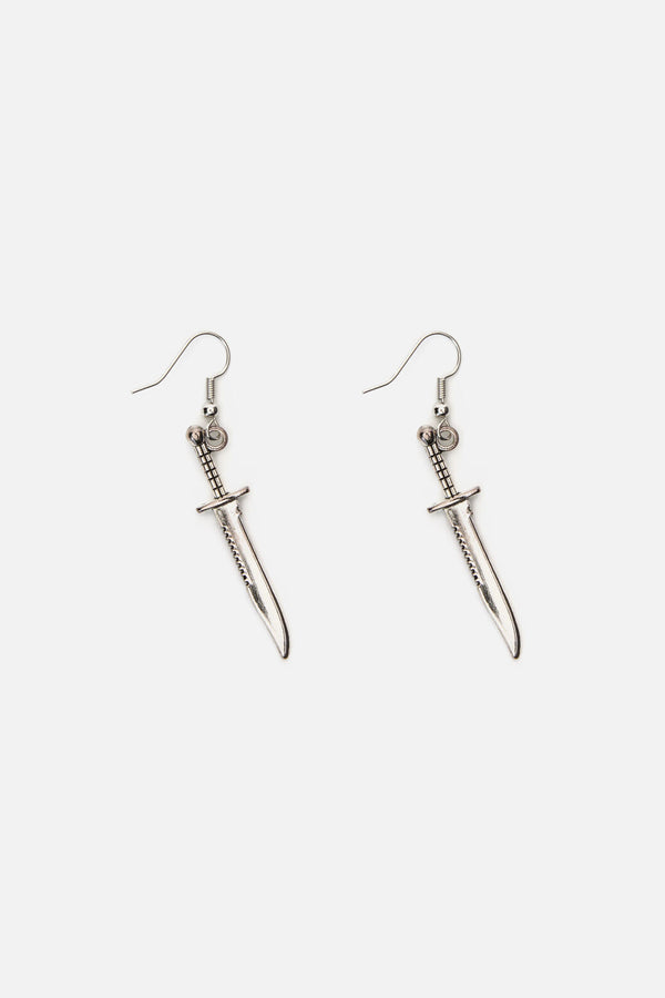Dangerfield - Dagger Earrings - silver