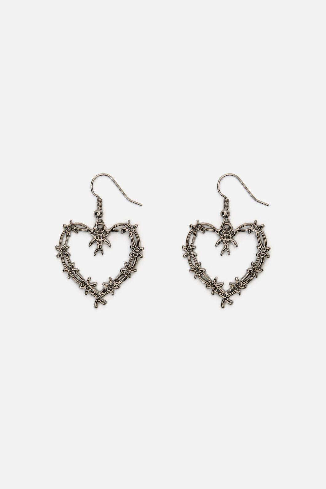 Dangerfield - Sharp Hearted Earrings - black