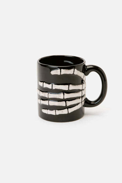 Dangerfield - Skeleton Hand Mug - black