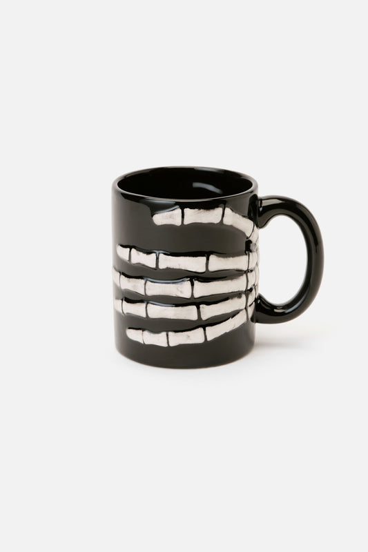 Dangerfield - Skeleton Hand Mug - black