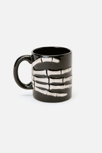 Dangerfield - Skeleton Hand Mug - black